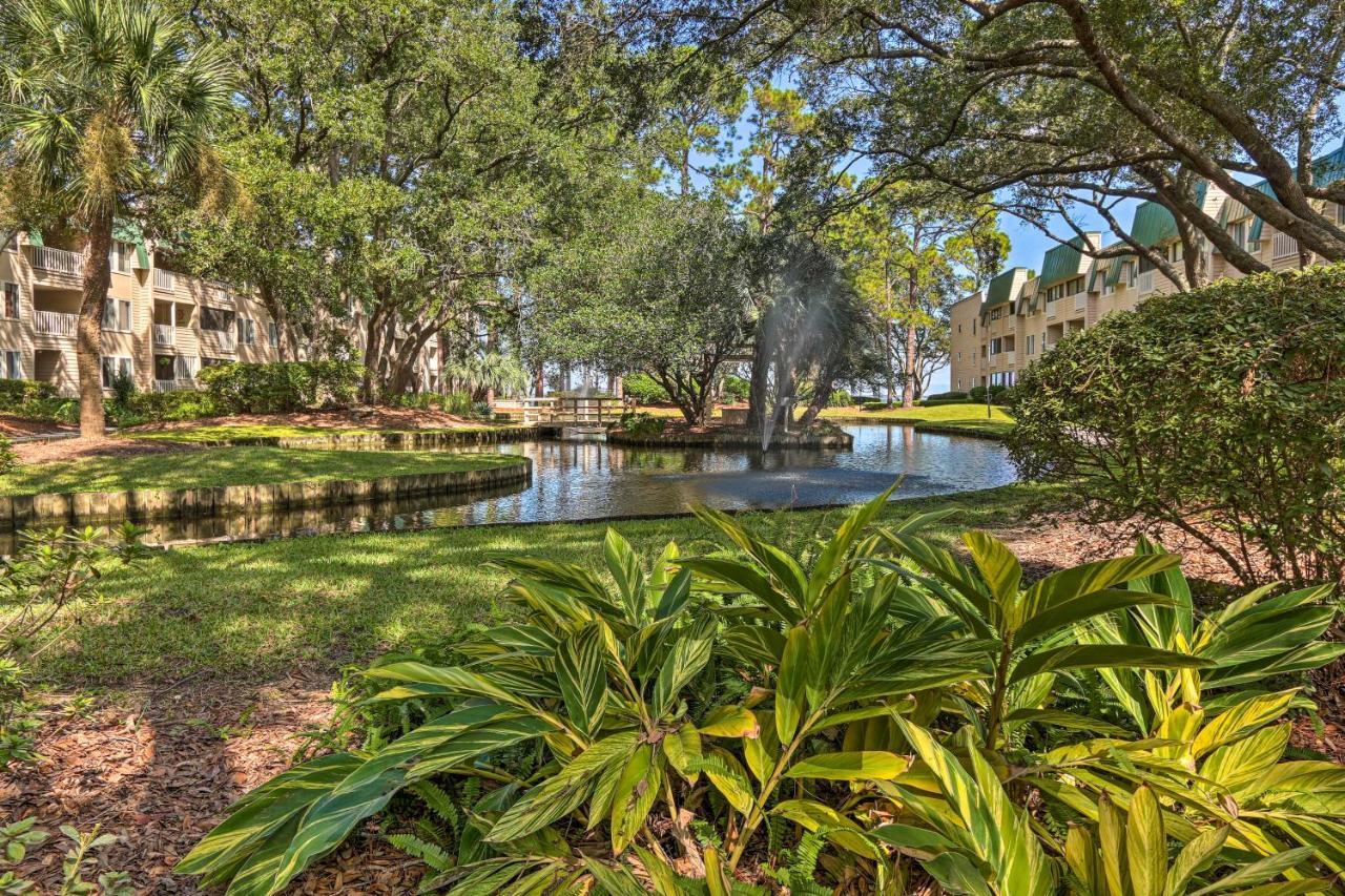 Colorful Hilton Head Condo With Beach And Pool Access! Pulau Hilton Head Luaran gambar