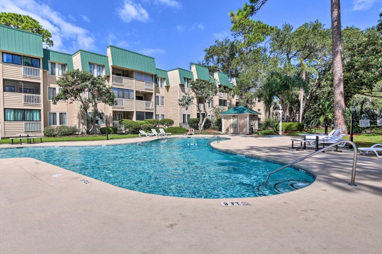 Colorful Hilton Head Condo With Beach And Pool Access! Pulau Hilton Head Luaran gambar