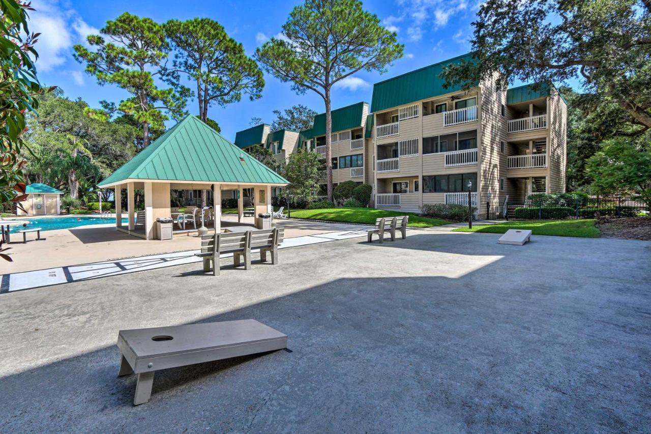 Colorful Hilton Head Condo With Beach And Pool Access! Pulau Hilton Head Luaran gambar
